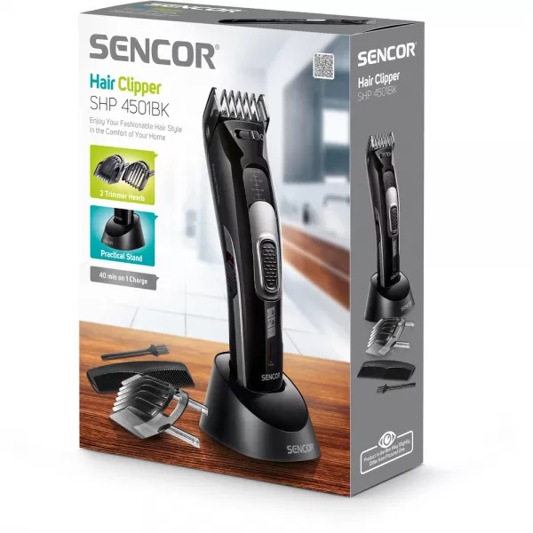 Zastřihovač vlasů SENCOR SHP 4501BK