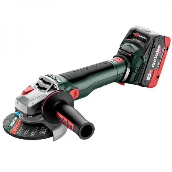 Aku úhlová bruska 18V/2x8,0Ah WB18 LT BL 11-125 Quick Metabo 613054810