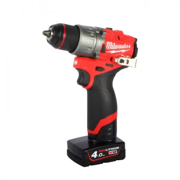 Aku vŕtačka s príklepom M12 FUEL™ 12V 2x4,0Ah Milwaukee M12FPD2-402X