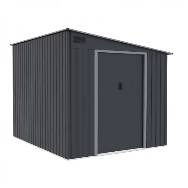 Plechový domek LANITPLAST WANDHAUS 78 ANTRACIT LG4025