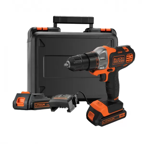 Aku vrtačka MultiEvo 18V 2x1,5Ah v kufru Black&Decker MT218KB