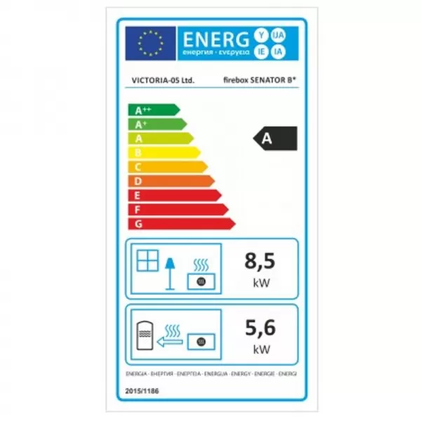 Krbová vložka s teplovodním výměníkem Senator BO, ochlazovací smyčka VICTORIA 7179