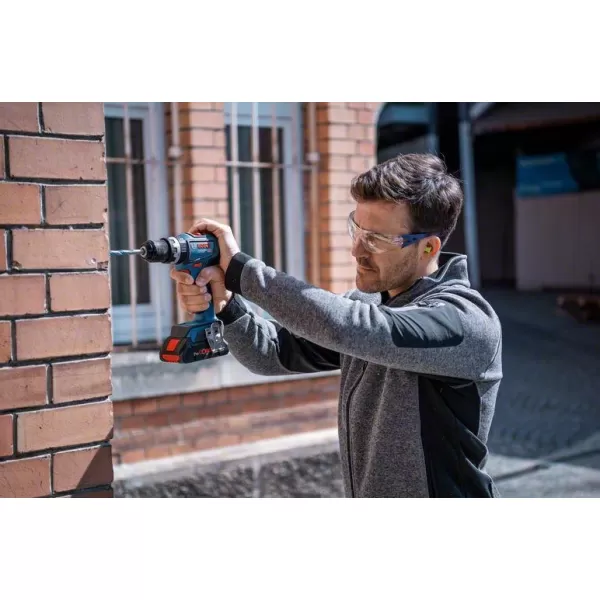 Aku vrtací šroubovák 2x4,0Ah 18V Bosch GSB 18V-90 C 06019K6104