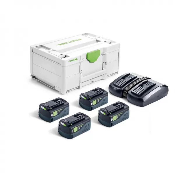 Napájecí sada FESTOOL 18V 4x5,0/TCL 6 DUO 577709
