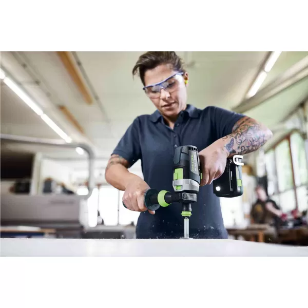 Aku príklepový vŕtací skrutkovač QUADRIVE TPC 18V bez aku I-Basic Festool 575604