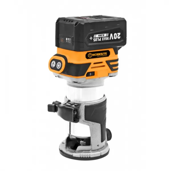 Aku horní frézka Brushless 20V 1x4,0Ah WORKSITE CR326