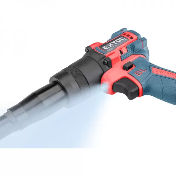 Aku nýtovací pistole 20V/2,0 Ah SHARE20V, BRUSHLESS Extol Premium 8891868