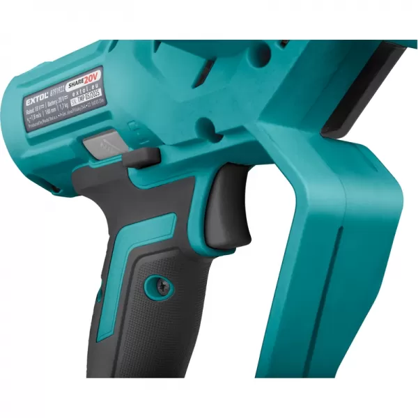 Aku pila řetězová jednoruční 20V/bez aku SHARE20V, BRUSHLESS Extol Industrial 8791923