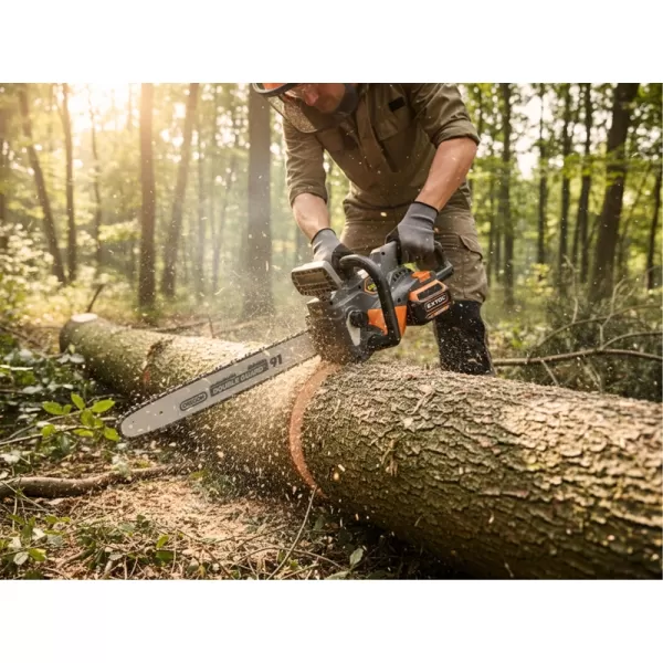Aku řetězová pila 60V bez aku Extol Industrial 51cm, BRUSHLESS