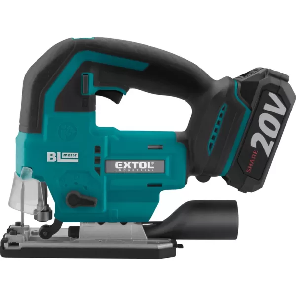 Aku přímočará pila 20V 1x2,0Ah EXTOL INDUSTRIAL 8791824