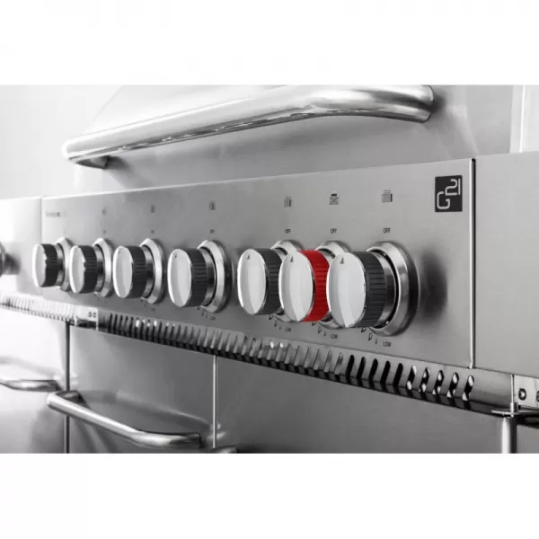 Plynový gril G21 Nevada BBQ kuchyně Premium Line, 7 hořáků + zdarma redukční ventil