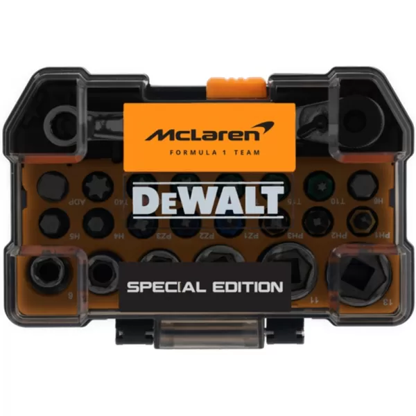 24dílná sada bitů a hlavic McLaren DeWALT DT70906
