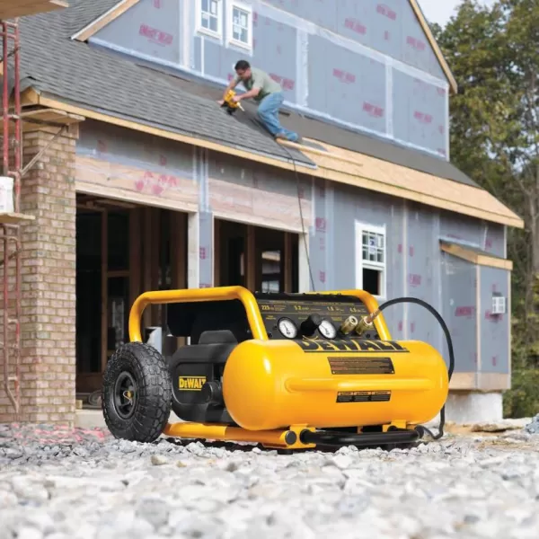 Bezolejový kompresor 17l + hadica 10m DeWALT DPC17PS