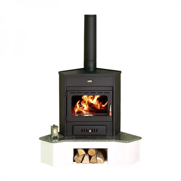 Krbová kamna rohová Prity AMB