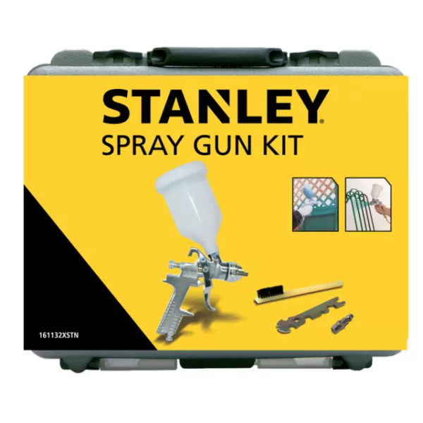 Gravimetrická stříkací pistole - sada v kufru Stanley 161132XSTN