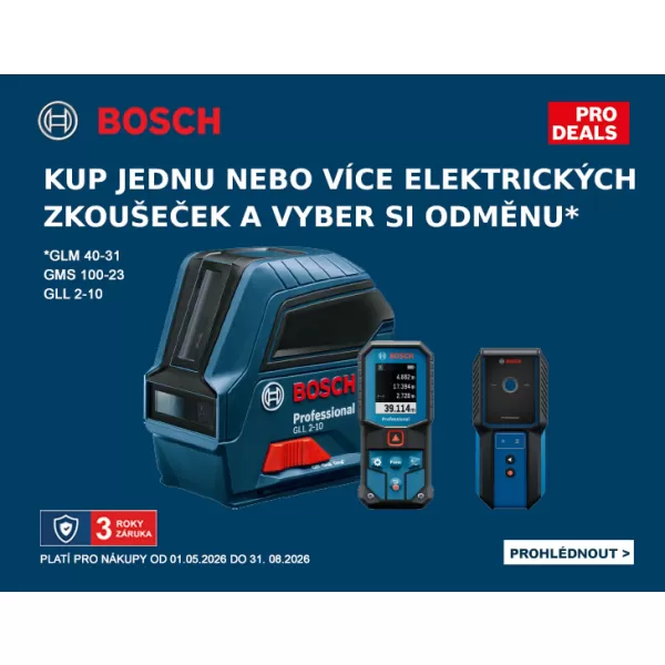 Akumulátorová meracia technika PRO DEAL Bosch