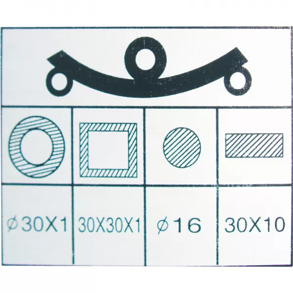 Elektrická ohýbačka trubek Holzmann RBM 30