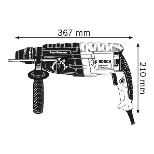 Vrtací kladivo s SDS-Plus Bosch GBH 240 0.611.272.100