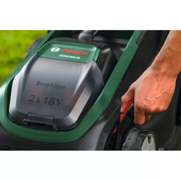 Aku kosačka 18V bez aku Bosch Rotak 18V2-43 06008B9L01