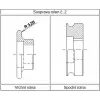 Souprava rolen č. 2 XB56/XBC56 SEMET 12501020