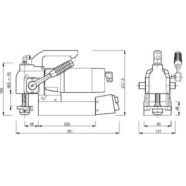 Magnetická vrtačka ALFRA ROTABEST V32