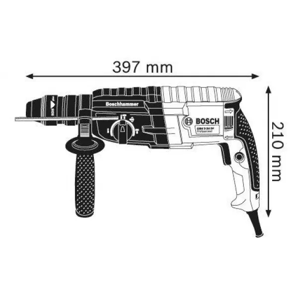 Vrtací kladivo Bosch GBH 240 F Professional 0.611.273.000
