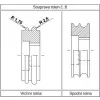 Souprava rolen č. 6 XB56/XBC56 SEMET 12501060