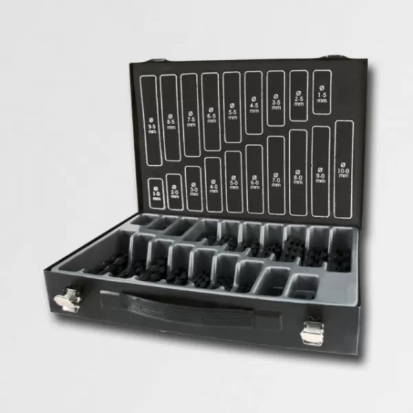 Sada vrtáků do kovu HSS-R 170dílů Terrax RUKO RUA205200