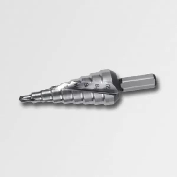 Vrták stupňovitý HSS 4-39mm 5 13st. RUKO RU101056