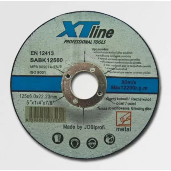 Kotouč brusný na ocel 150x6,0x22,2 XTline SABK15060