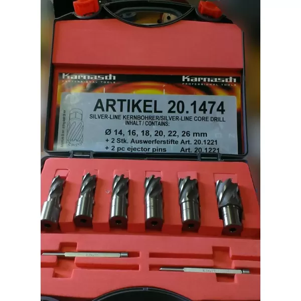 Sada jadrových vrtákov Karnasch SILVER-LINE 25