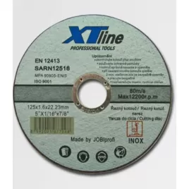 Kotouč řezný na nerez 150x1,6x22 XTline SARN15016