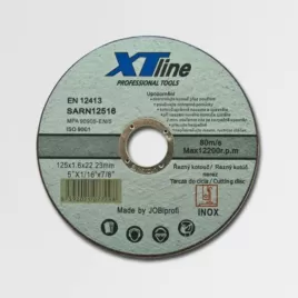 Kotouč řezný na nerez 125x1,0x22 Xtline SARN12510