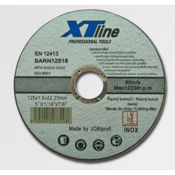 Kotouč řezný na nerez 230x2,2x22 XTline SARN23022
