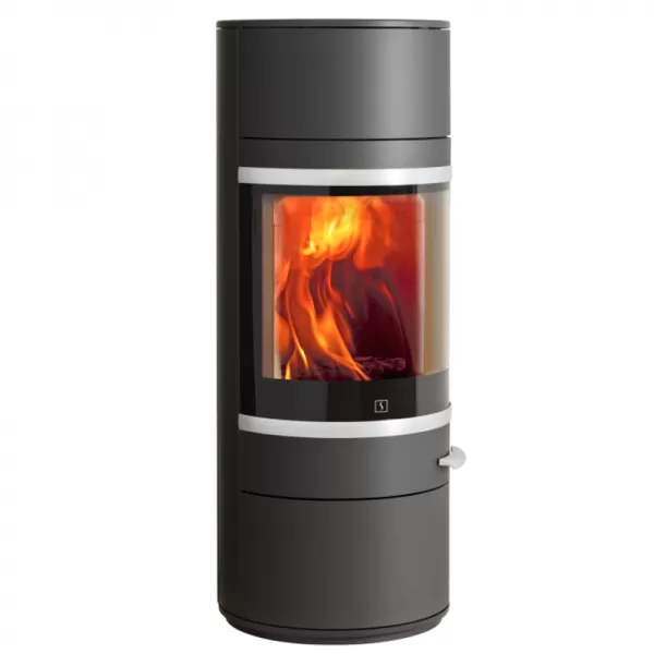 Krbová kamna, hliníkové lišty SCAN 83-2 černý lak