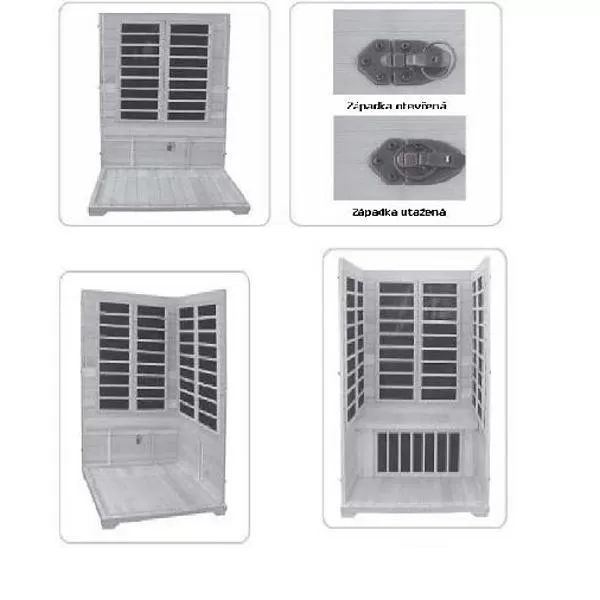 Infrasauna HealthLand DeLUXE 3003 Carbon