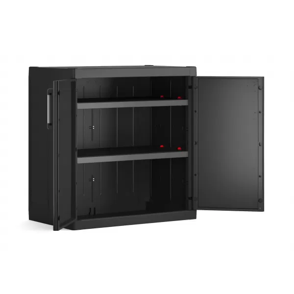 Skříň Keter Detroit XL Low černá 610717