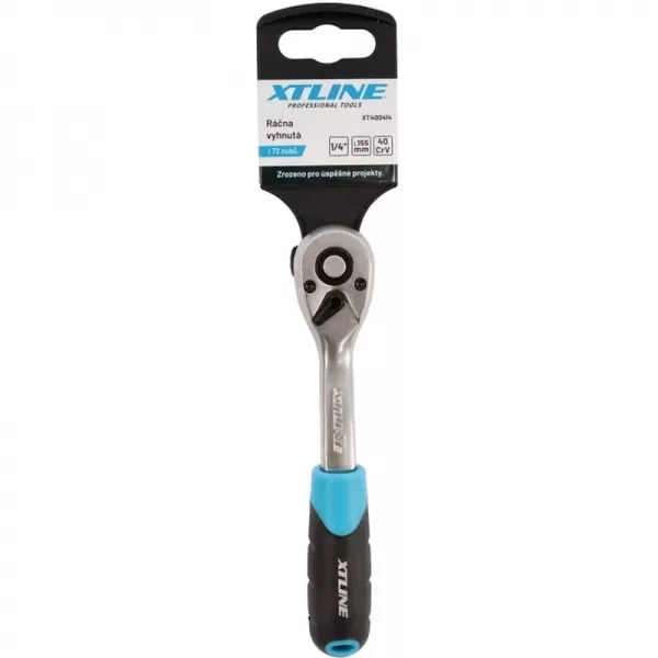 Ráčna vyhnutá 72 zubů | 1/4" XTLINE XT400414