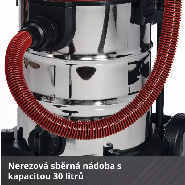 Aku vysavač na mokré a suché vysávání 36V/bez aku TE-VC 36/30 Li S-Solo Einhell 2347140