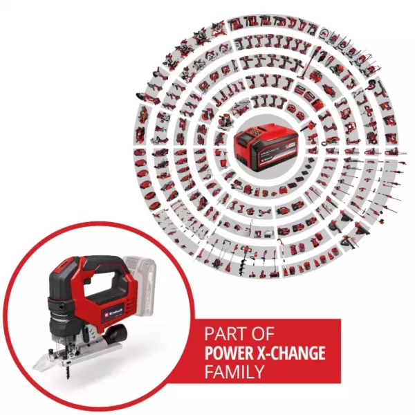 Aku přímočará pila 18V/bez aku TP-JS 18/135 Li BL - Solo Einhell 4321260