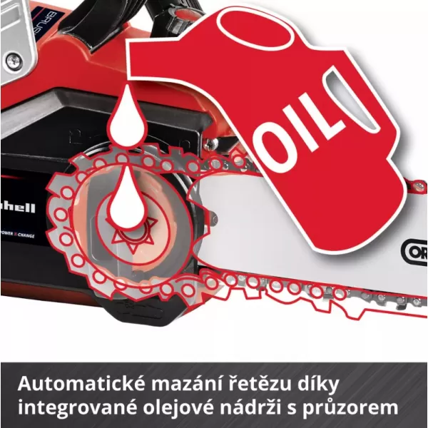 Aku řetězová pila 36V/bez aku GE-LC 36/35 Li-Solo Einhell 4501780