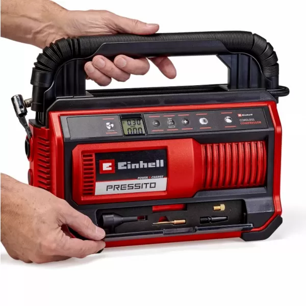 Akumulátorový kompresor 18V/bez akumulátora PRESSITO 18/25 Einhell 4020420