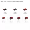 Aku mini pásová bruska 18V/bez aku TE-BF 18 Li - Solo Einhell 4461000