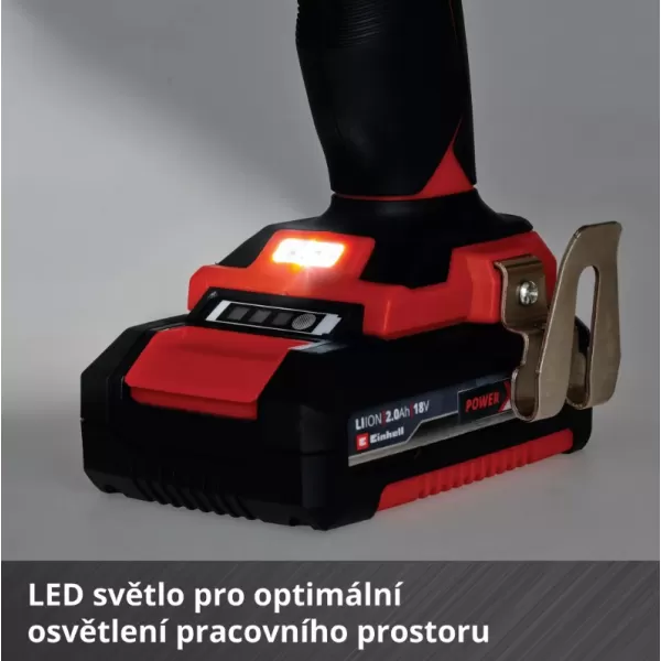 Aku vrtací šroubovák - sada 18V/2x2,0Ah TE-CD 18/40 Li +69 Einhell 4513934