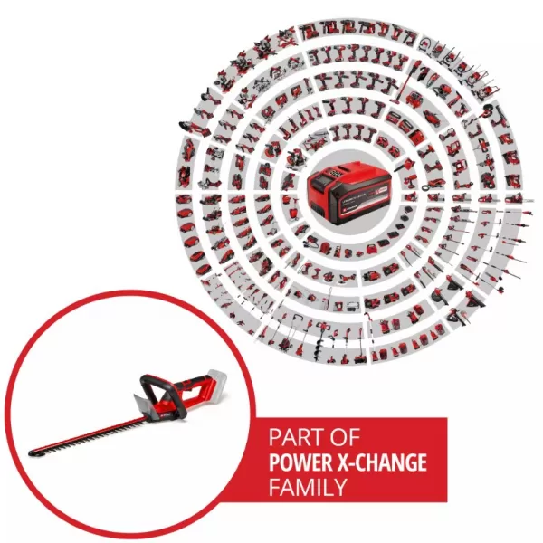 Aku nůžky na živý plot 18V/bez aku GC-CH 18/50 Li-Solo Einhell 3410945