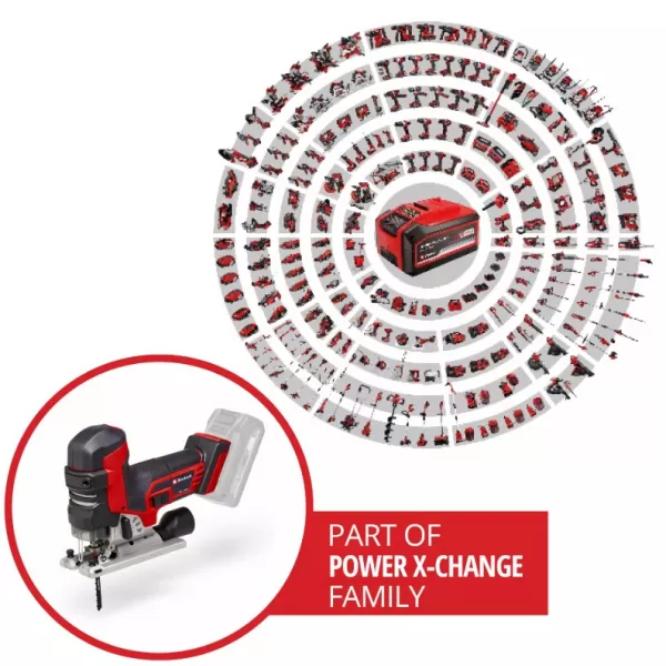 Aku přímočará pila 18V/bez aku TP-JST 18/135 Li BL - Solo Einhell 4321265