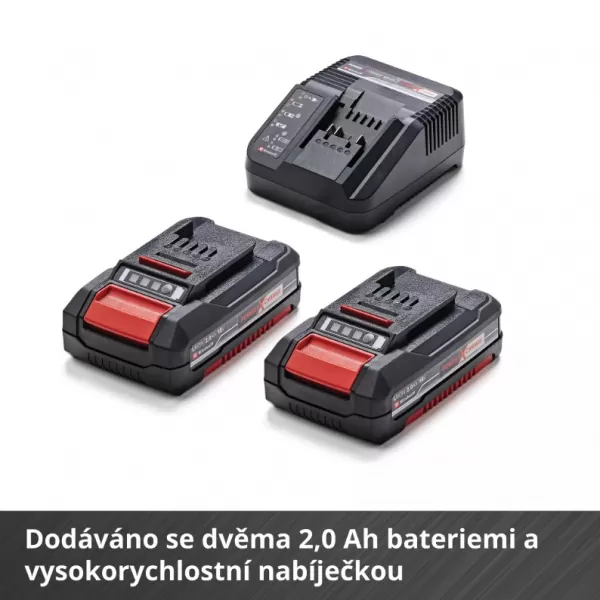 Aku vrtací šroubovák - sada 18V/2x2,0Ah TE-CD 18/40 Li +69 Einhell 4513934