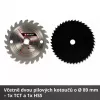 Akumulátorová mini okružná píla 18V/bez akumulátora TE-CS 18/89 Li - Solo Einhell 4331100
