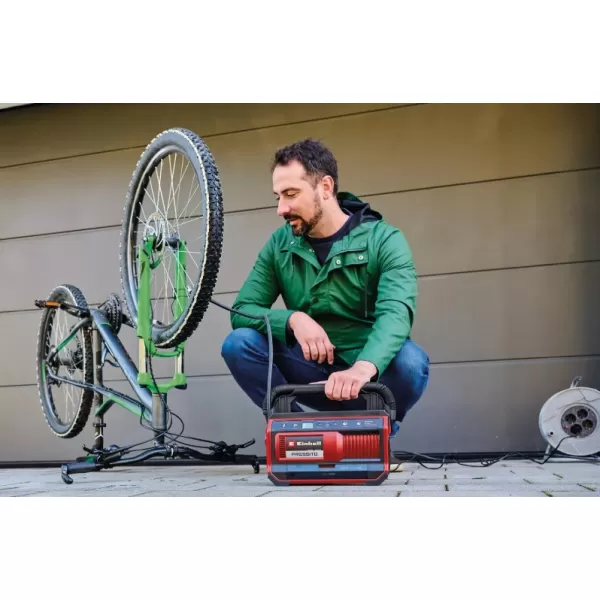 Aku hybridní kompresor 18V/bez aku PRESSITO 18/25 Hybrid Einhell 4020430