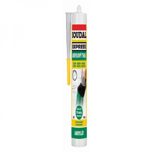 Akrylový tmel express bílý 280ml SOUDAL 1200540
